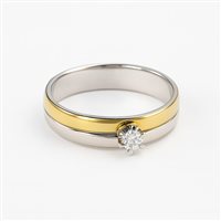 Anneau Idee Preziose dal 1987 Femme in Or blanc Zircone IP.AK18M/24 - IP.AK18M/24